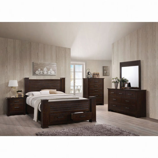 Panang Bedroom Collection - Mahogany Finish