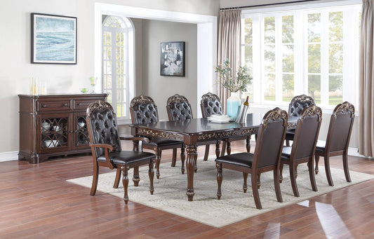 F2592 Mesa 9 Pc Dining Set