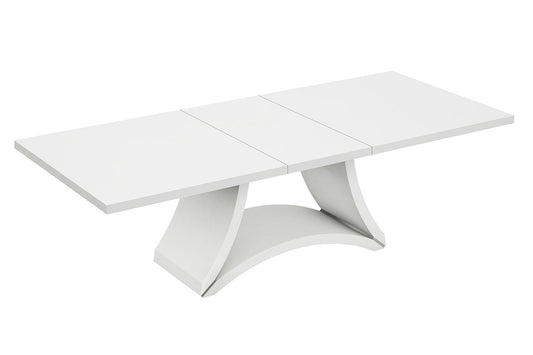 Colección de comedor de invierno Global D313 - Blanco contemporáneo