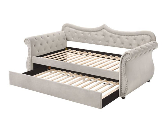 39430 Sofá cama Adkins - Terciopelo beige