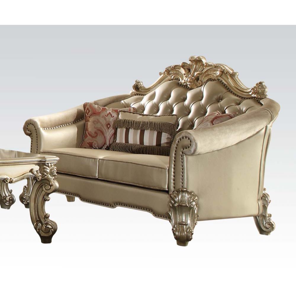 Vendome II Sofa Collection - Gold Patina