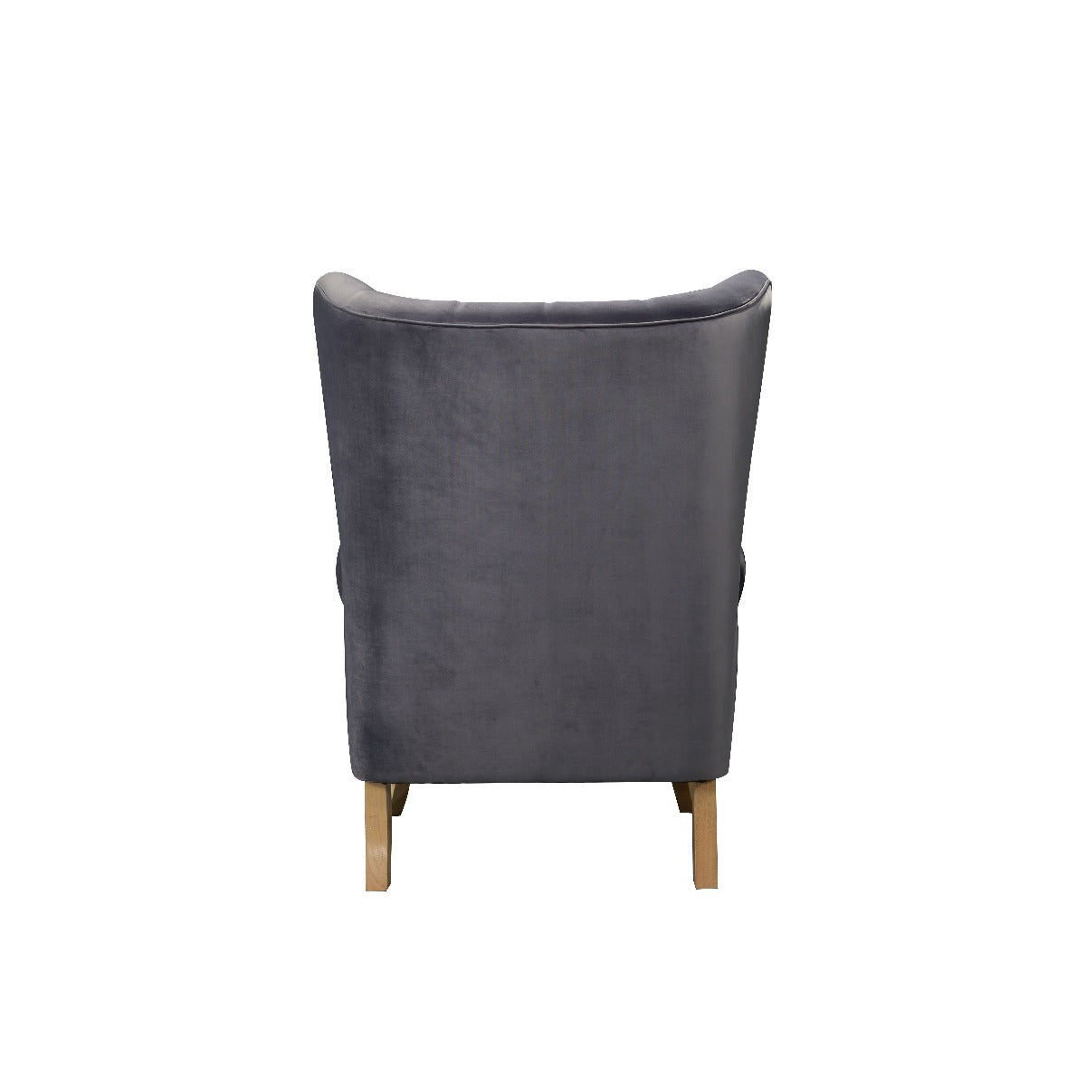 Adonis 59517 Accent Chair - Gray Velvet