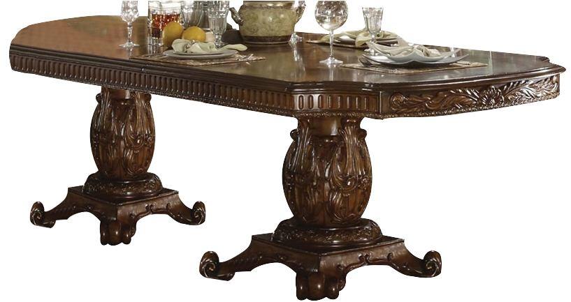 Acme 60000 Vendome Formal Dining Collection - Double Pedestal Base