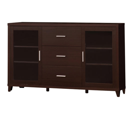 Lewes Espresso 4 Pc Entertainment Center by Coaster