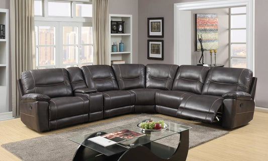 Lucia Power Motion Sectional - Grey