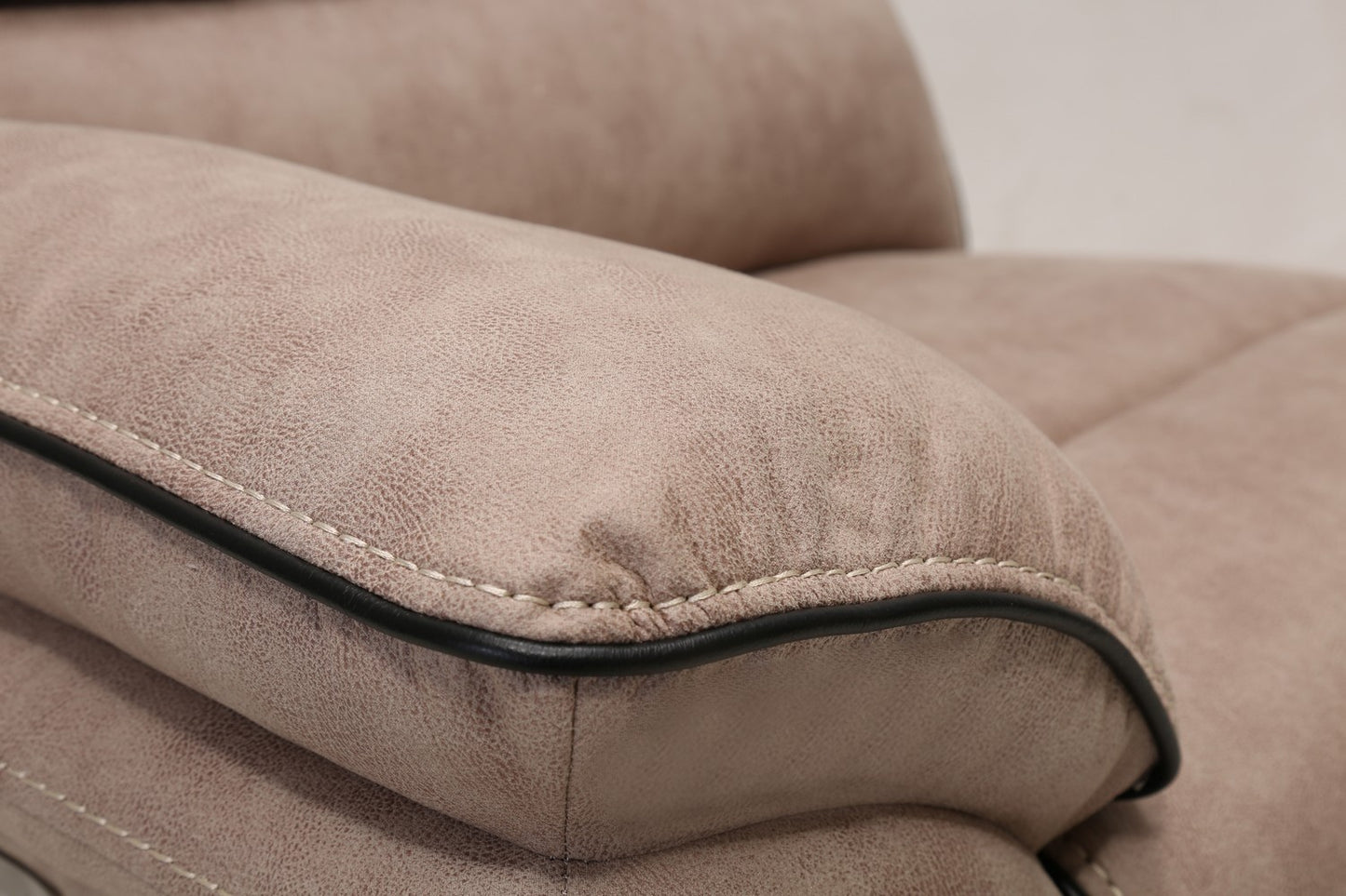 Modena 7098 Beige Chenille Power Recling Sectional