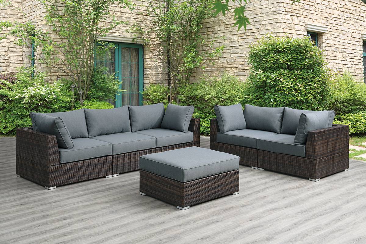 Modular rattan best sale garden furniture