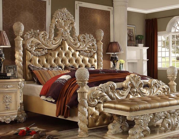 Homey Design HD-7266 Cama King oriental