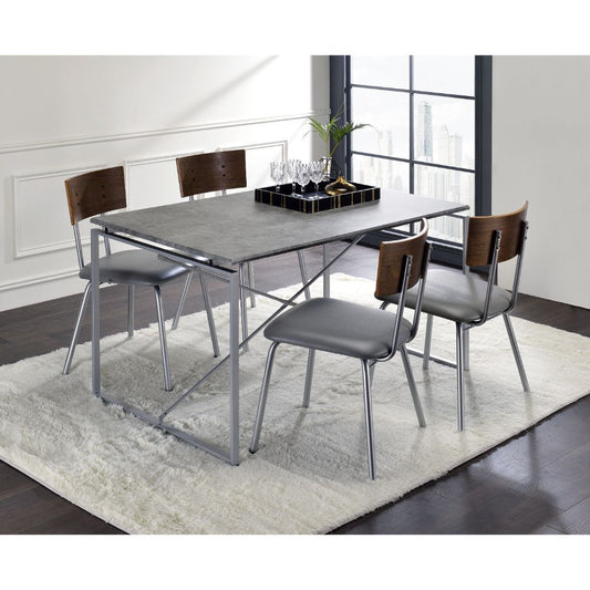 Jurgen Industrial Style Dining Collection - 2 Color Options