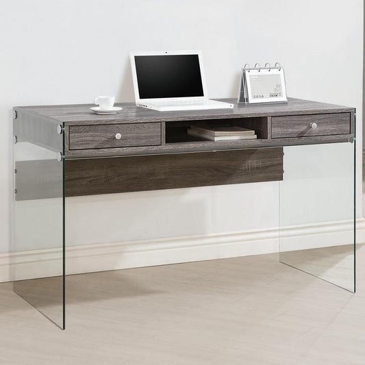 Dobrev Contemporary Computer Desk - 3 Finishes