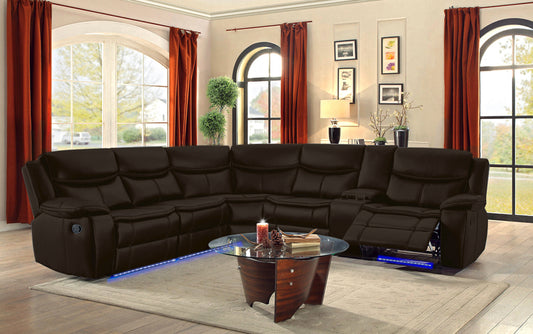 Baron Sectional - Black