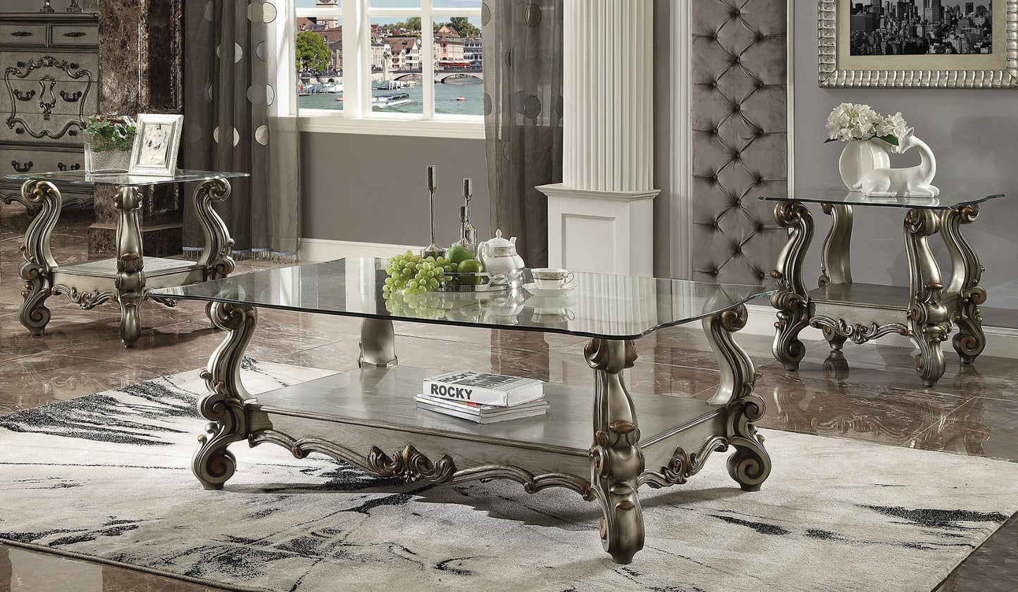 Versailles Occasional Table Collection - Glass Top