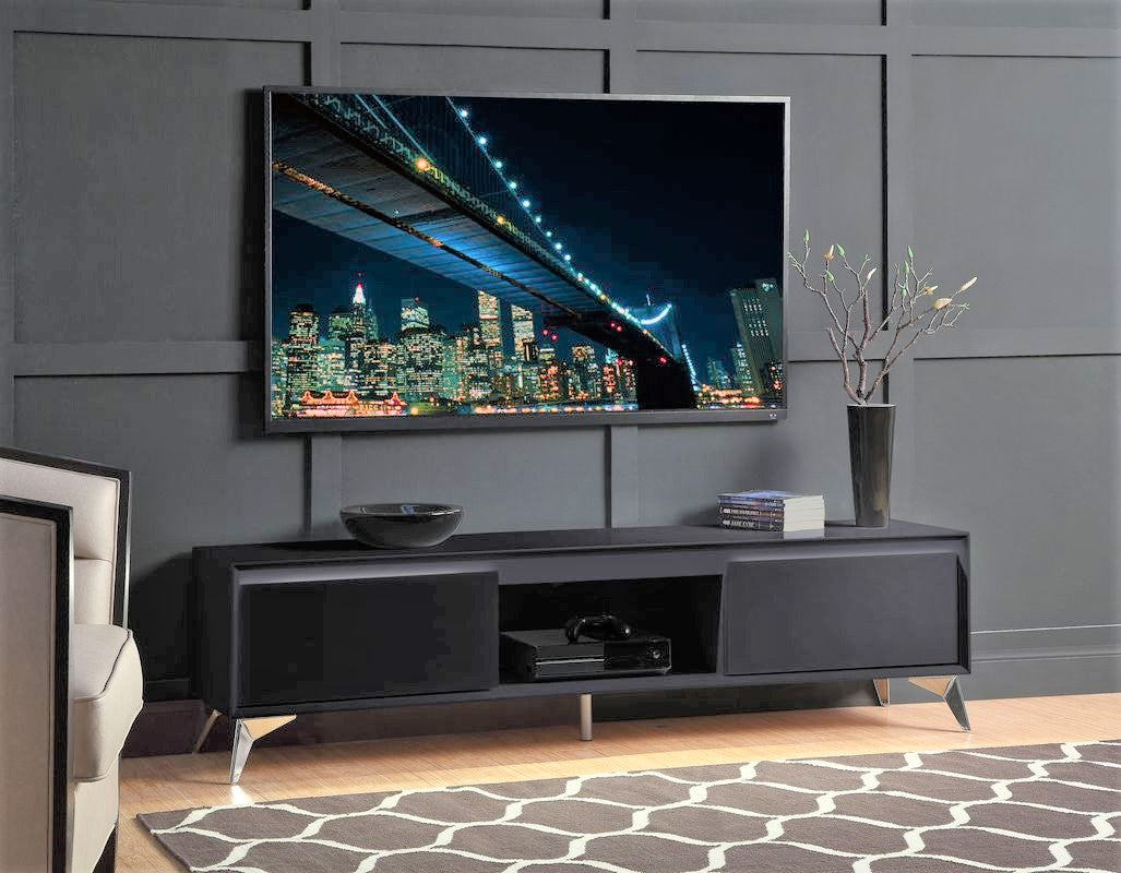 Raceloma TV Stand 91994 - Black Finish