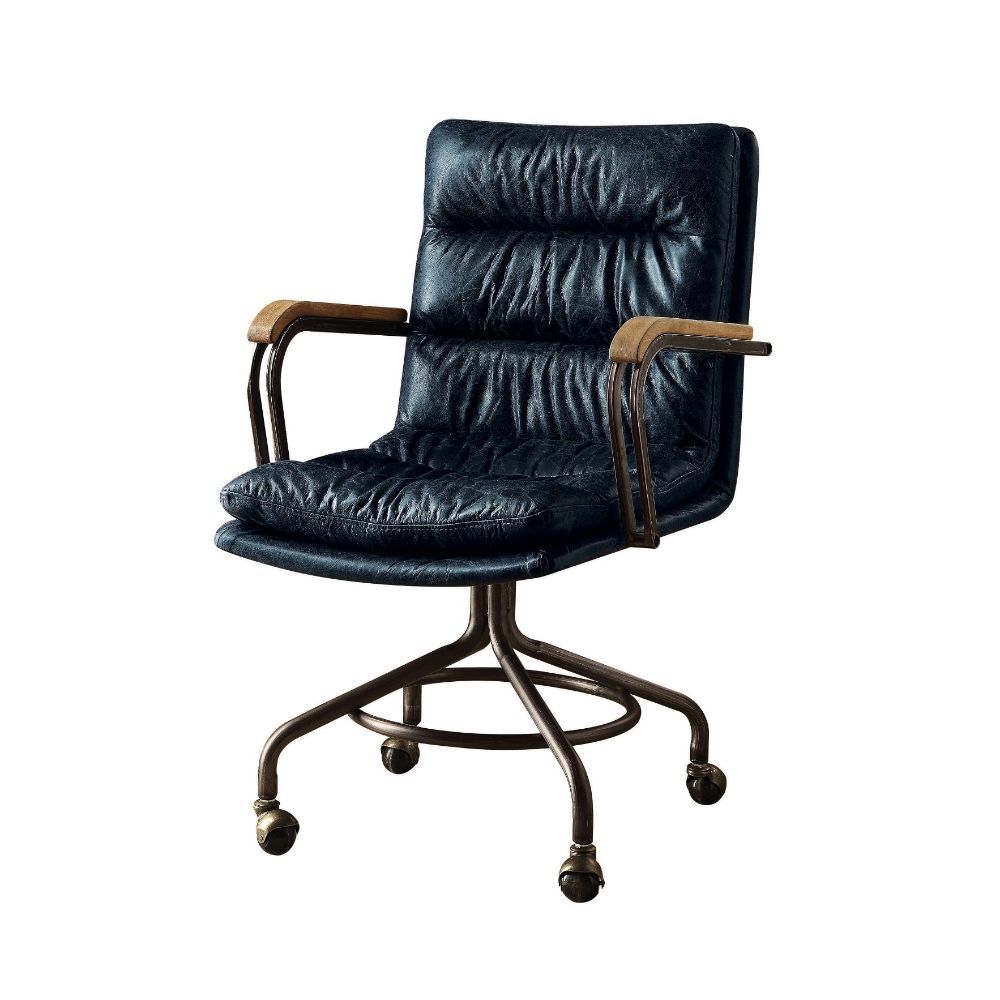 Harith Office Chair - Vintage Blue