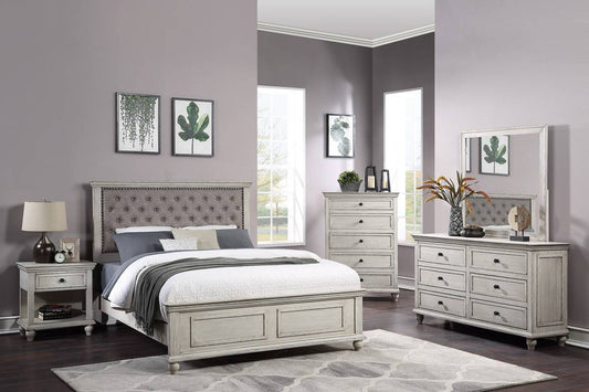 Bravo Bedroom Collection ~ Button Tufted Headboard