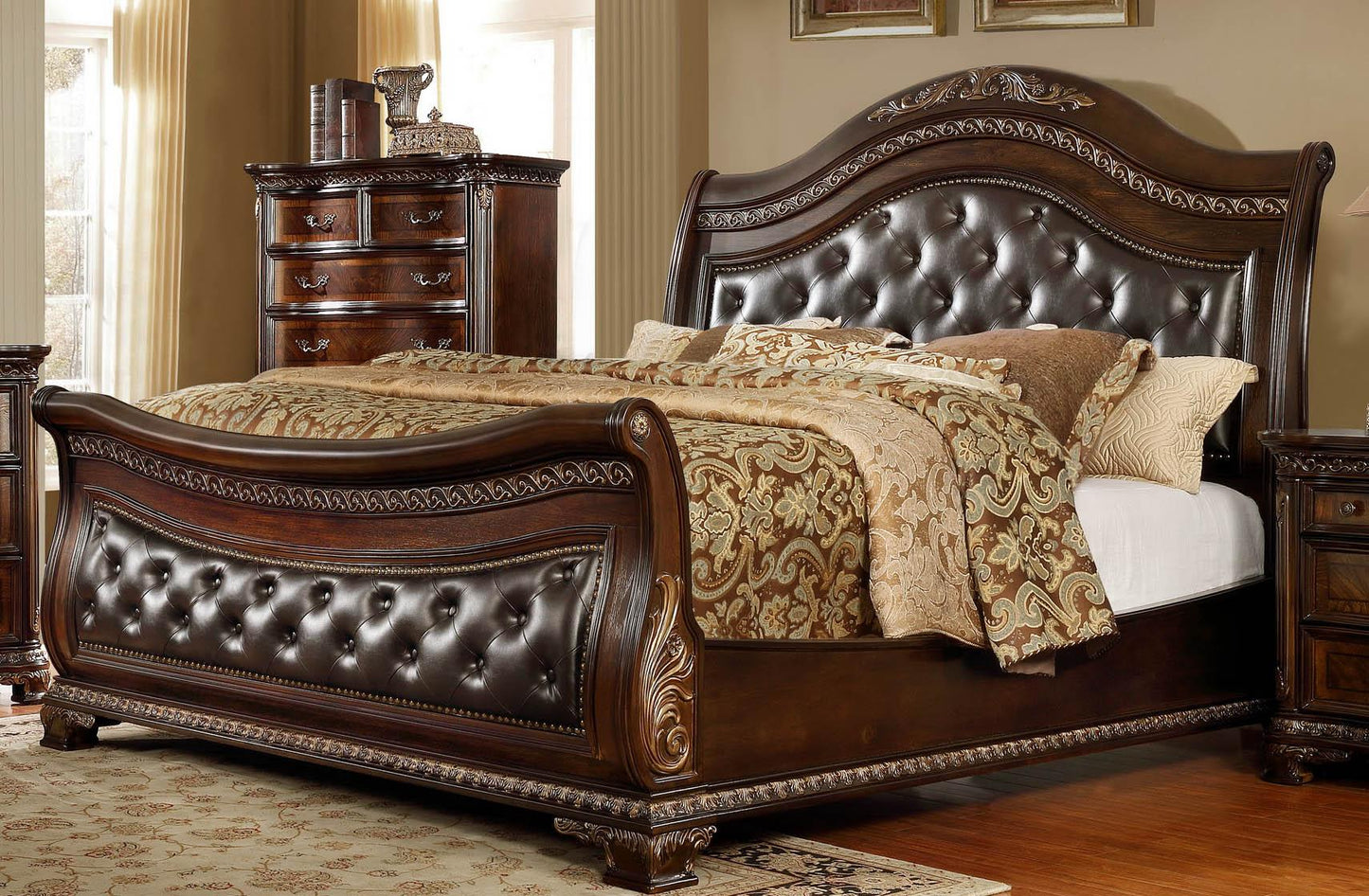 B9588 McFerran Panama Queen Bed