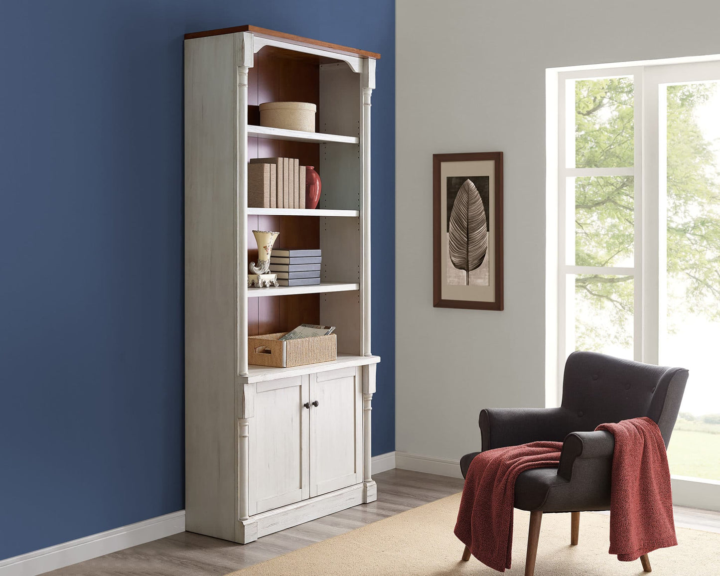 Librería alta Durham de 94 ″ - Martin Furniture