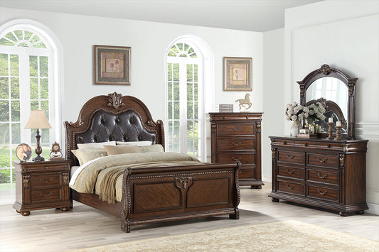 Houston 4 Pc Bedroom Set by Poundex Furniture F9432