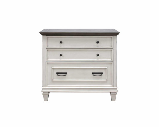 Hartford File Cabinet - Vintage White