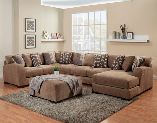 Wesley Oversize Sectional Comfort Industries - 7 Colors