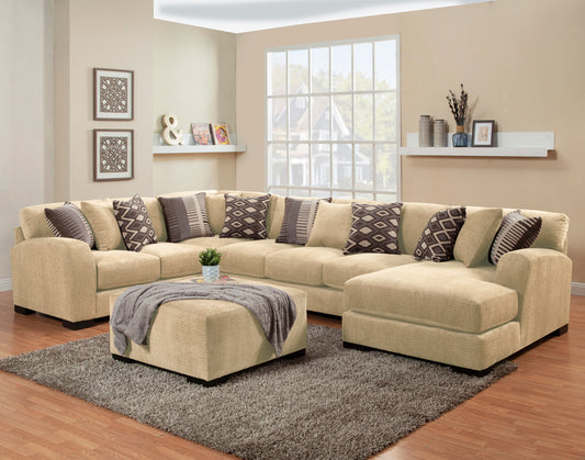 Wesley Oversize Sectional Comfort Industries - 7 Colors