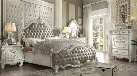 Juego de dormitorio Versailles de 4 piezas 21150 - Cama King