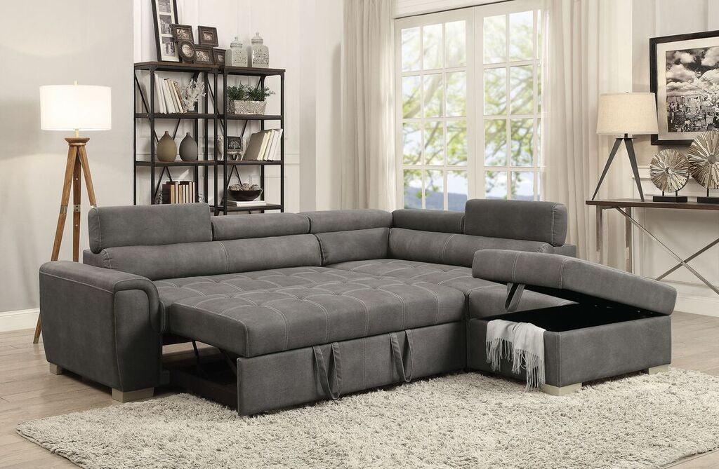 Thelma Sectional 50275 w/Sleeper & Ottoman