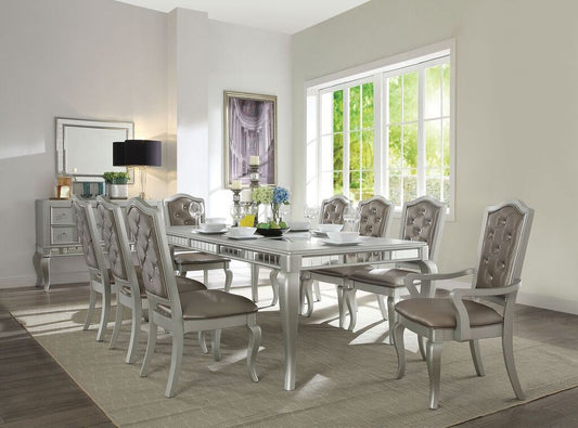 Colección de comedor Francesca Acme 62080 - Acabado champán