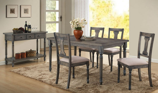 Wallace Dining Collection - Weathered Finish