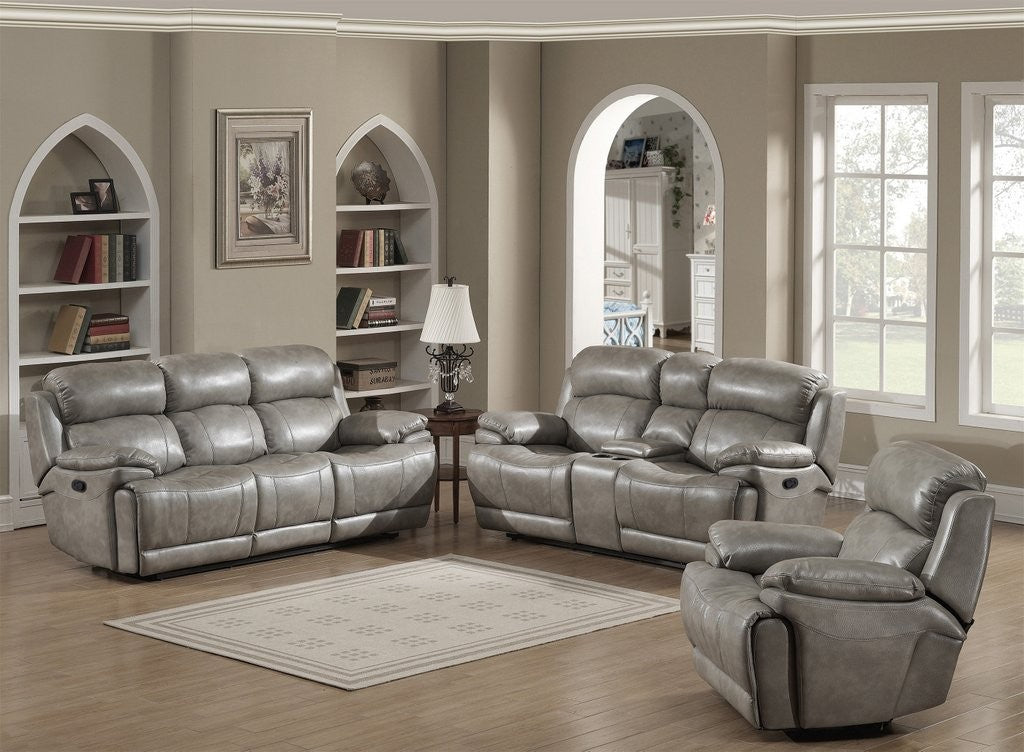 AC Pacific Estella Motion Sofa Collection - Stucco Color