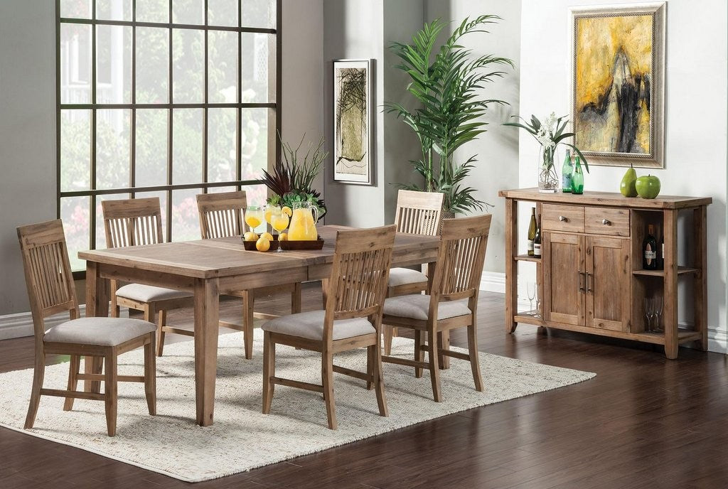 Aspen Dining Collection by Alpine Furniture - Natural Finish