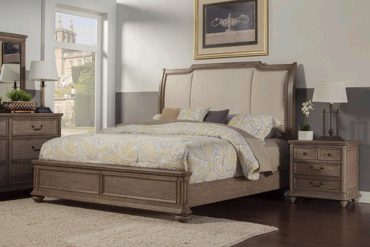 Melbourne Bedroom Collection by Alpine - French Truffle Finish