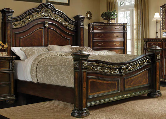 B163 Cama King Oriental Augustus