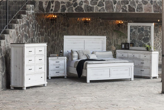 Midnight 4 Pc Bedroom Set - King Bed