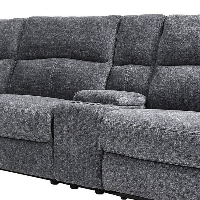 Parker House Polaris Bizmark Gray Power Sectional