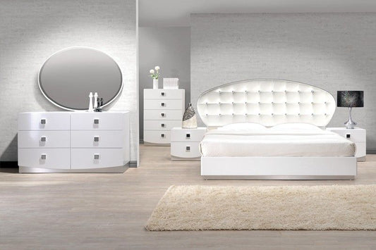 Juego de dormitorio de 5 piezas Best Master France - Cama King