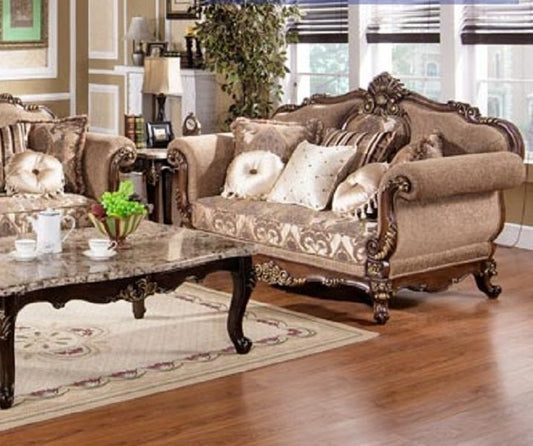 MC1428 Barbizon Sofa Collection - Wood + Fabric