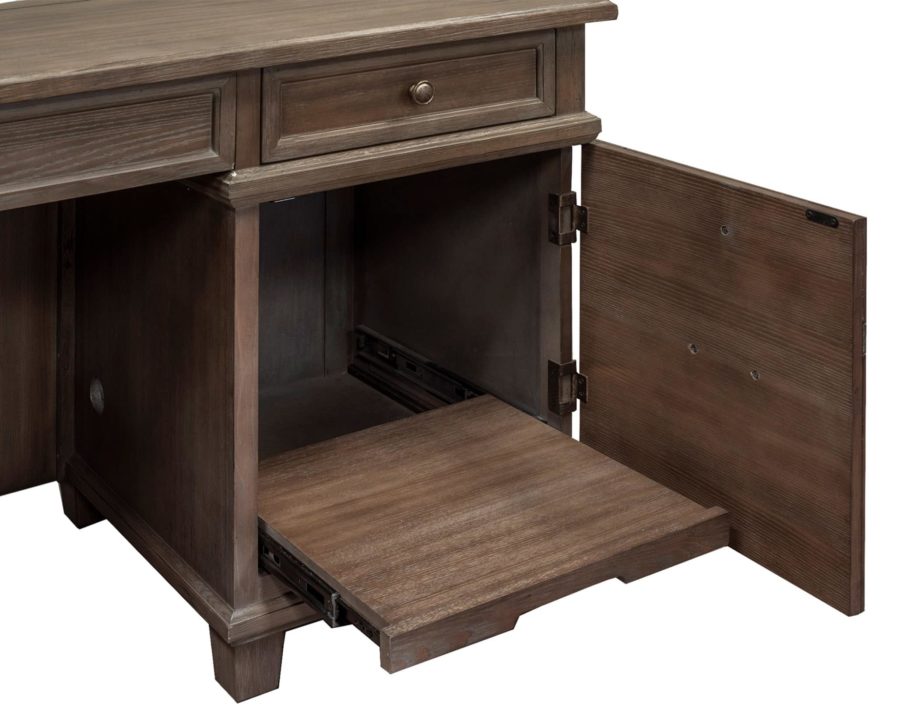 Martin Furniture Carson Juego de escritorio en forma de L