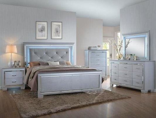 Juego de dormitorio Lillian de 4 piezas B7100 - Cama King