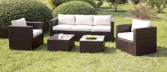 Olina OS1820IV 5 Pc Outdoor Set - Beige Cushions