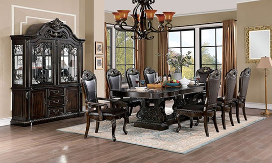 Lombardy Classic Design Dining Collection - 2 Extension Leaves