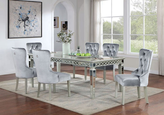 Muebles de América Adalia Silver Glam Colección de comedor