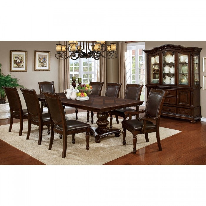 Alpena Brown Cherry Dining Collection - 24" Expansion Leaf