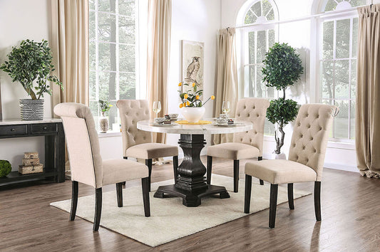 Elfredo 5 Pc Dining Collection - 3 Chair Choices