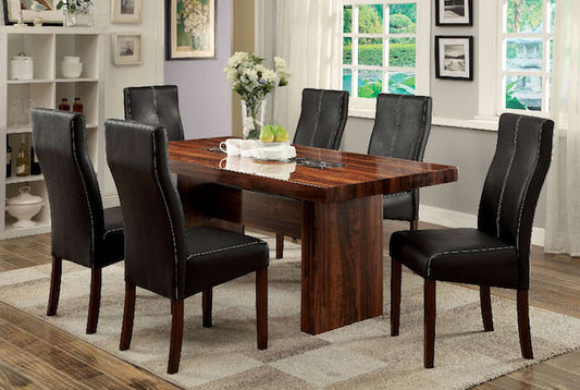 Bonneville I Dining Collection - Rosewood Grain Design