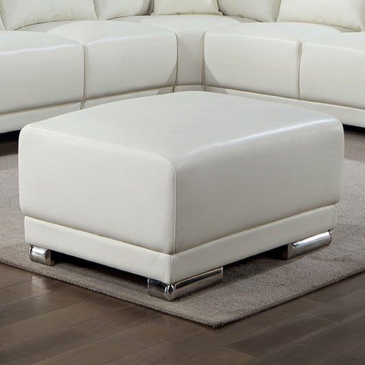 Althea White Ottoman CM6410WH-OT