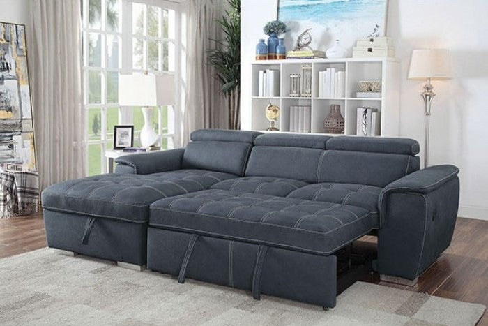 CM6514BL Patty Sleeper Seccional Azul Gris