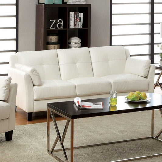 Pierre 2 Pc Sofa Set CM6717WH - White