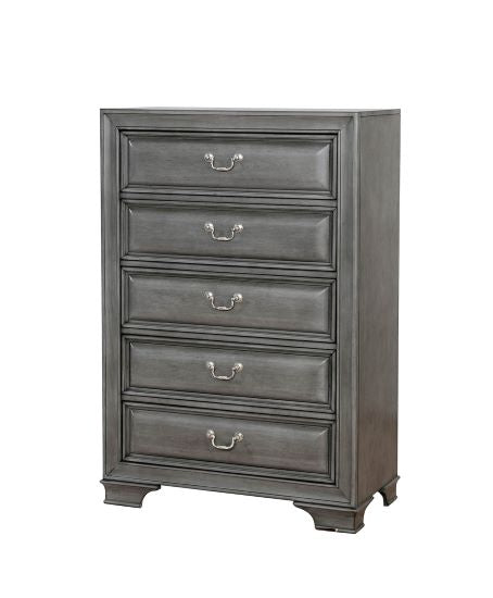 Brandt Chest CM7302GY-C - Gray Finish