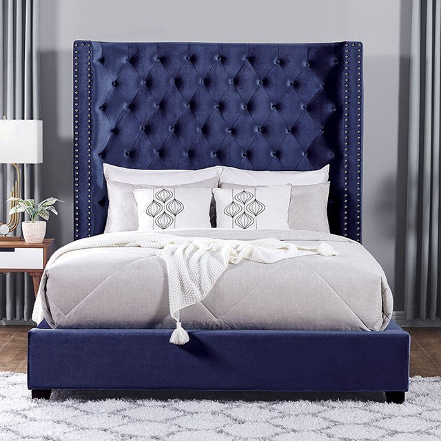 Mirabelle Wingback Bed Collection - 3 Fabric Choices